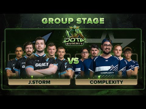 J.Storm vs Complexity Game 1 - Dota Summit 10: Group Stage