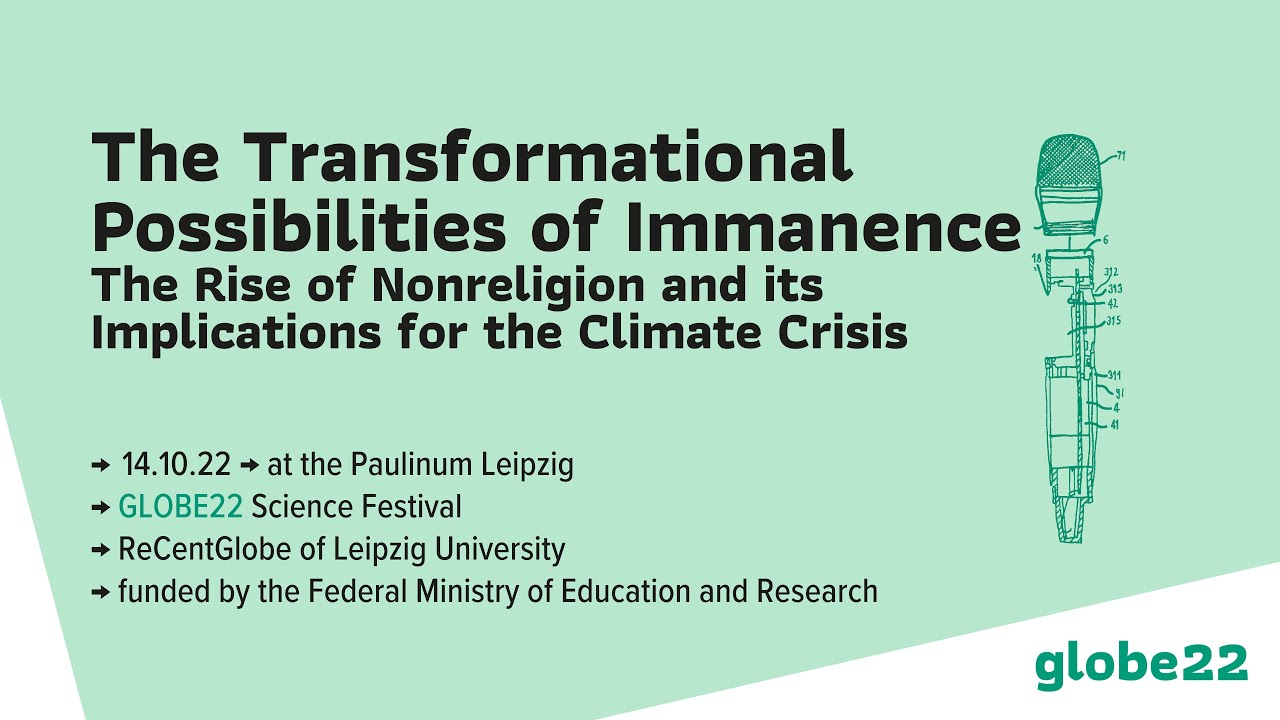 Lori Beaman: The Transformational Possibilities of Immanence. Inaugural lecture at GLOBE22 Festival