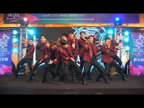 180113 HUNTER cover SEVENTEEN - Don't Wanna Cry + CLAP @ Dance To Your Seoul