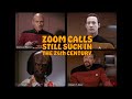 Captain Picard And His Crew Try To Work From Home