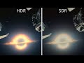 Interstellar HDR vs SDR Comparison