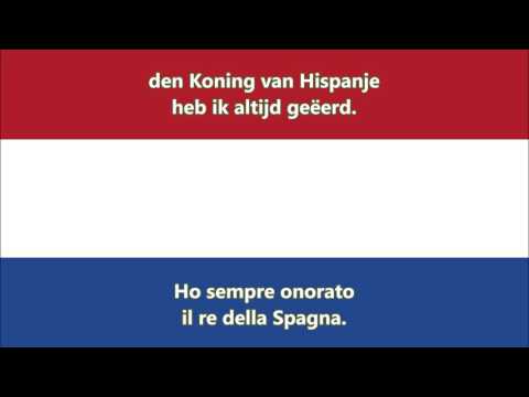 Inno Nazionale dei Paesi Bassi - Wilhelmus (NL/IT Testo)