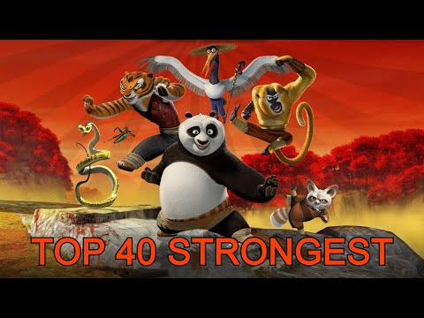 Top 40 Strongest Kung Fu Panda Characters