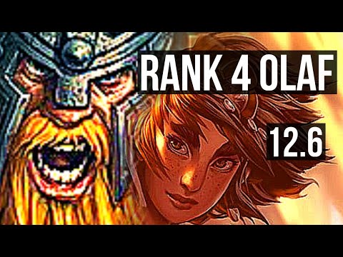 OLAF vs TALIYAH (JNG) | Rank 4 Olaf, 8/1/5, Dominating | NA Challenger | 12.6