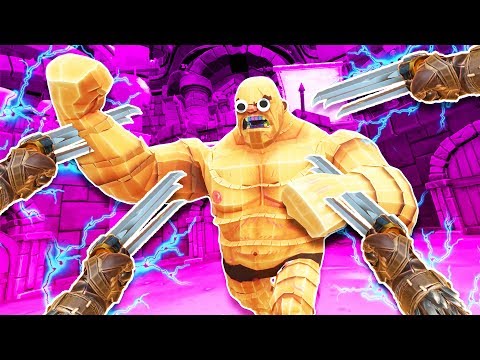 Freezing Time and Chopping Up Gladiators with Super Fast Wolverine Claws in Gorn VR!