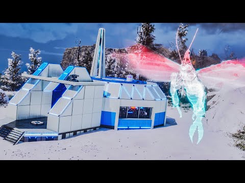 Ark Alien Base Steam Community :: Video :: I Built a Space Outpost Base in ARK ...