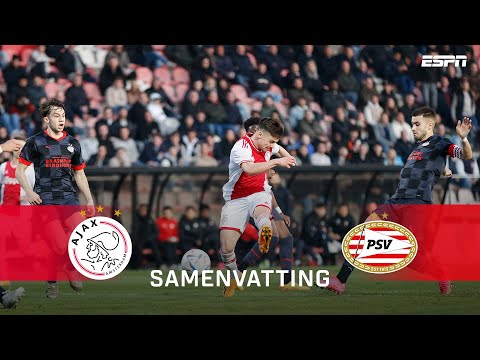 Doelpuntenregen in Amsterdam: 9️⃣ goals met een paar beauty's 😍 | Samenvatting Jong Ajax - Jong PSV