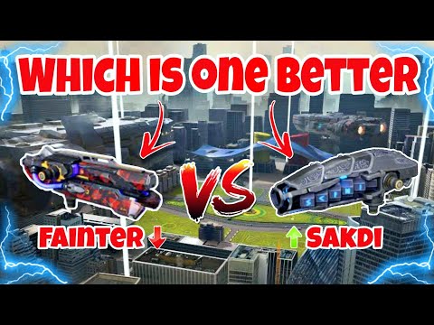 [WR] 🔥 [Nerf] Fainter VS [Buff] Sakdi Weapon Comparison |War Robots|