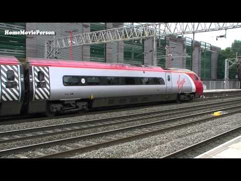 West Coast Mainline, Stafford Station 07.06.2014 Part 1/2