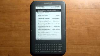 Электронная книга Amazon Kindle Keyboard - видео обзор фото