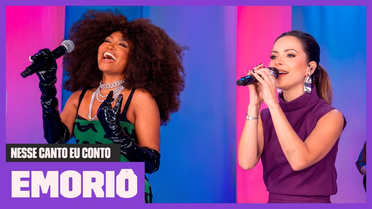 Sandy e Gaby Amarantos - Emoriô (Cover) | Nesse Canto Eu Conto | Música Multishow