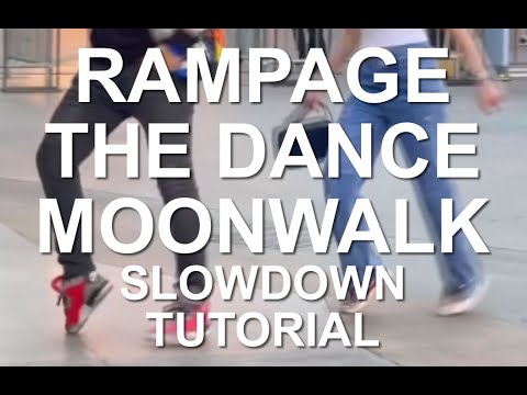 @rampage_thedancer @iamdytto - moonwalk (circle glide) slowdown tutorial