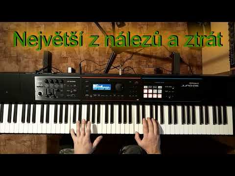 Michal David - Největší z nálezů a ztrát - cover instrumentální verze - piano tutoriál/jak hrát