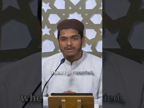 Got Married At Age 18, Became A Father At 19. 💍 #hishamabuyusuf #marriage #islam #reminder #allah