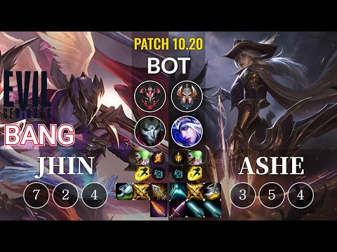 EG Bang Jhin vs Ashe Bot - KR Patch 10.20