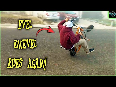 Thumbnail for HOW NOT TO Ride a 1969 BONANZA MINI CHOPPER (hilarious). EVEL KNIEVEL watch out! by Kodak B