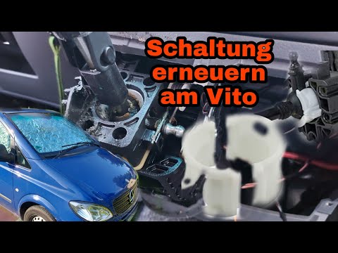 Mercedes Vito 2.Gang  kratzt | Schalthebel ausgeschlagen | Reparatursatz einbauen |W639| Wie neu