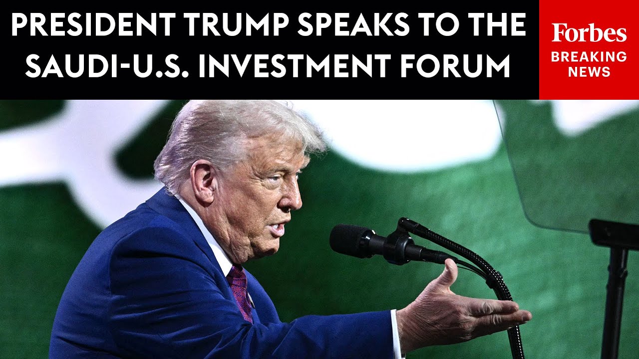BREAKING NEWS: Trump Proposes Golden Age For The Middle East In Speech To Saudi-US Investment Forum