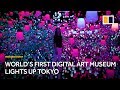 World S First Digital Art Museum Lights Up Tokyo Japan