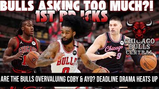 Are the Bulls Overvaluing Coby & Ayo? Bulls Reportedly Eager To Make Moves At Deadline