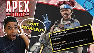 Apex Legends Lifeline Gameplay! | How To Self-Revive With The Legendary Knockdown Shield!