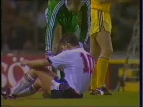 1988  England 0 Sweden 0 World Cup Qualifier