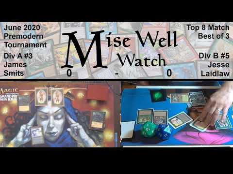 June 2020 Premodern Monthly - Top 8 Match - Squee Zombie Infestation vs Tangle Elves