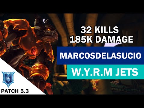 32 Kills 185K Damage MarcosDeLaSucio Drogoz Paladins Competitive (Diamond) W.Y.R.M JETS