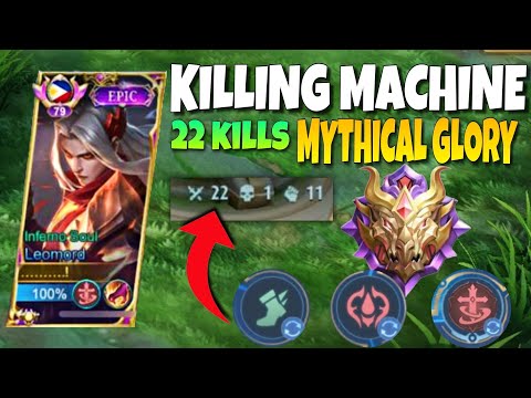 KILLING MACHINE!! 22 KILLS IN MYTHICAL GLORY | TOP PH LEOMORD 2023