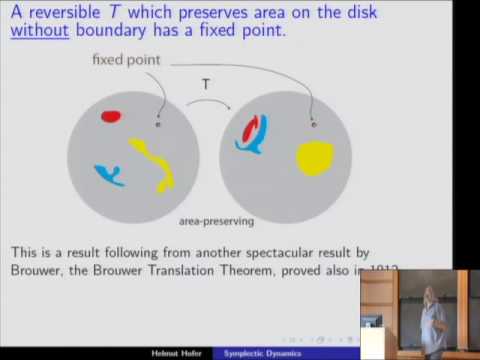 First Steps in Symplectic Dynamics - Helmut Hofer