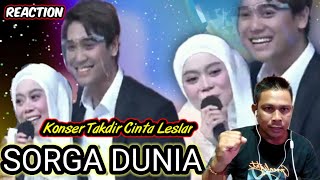 Download lagu 🔴Ciiee..!!Penganten Baru Leslar Udah Merasakan'Sorga Dunia'/Konser Takdir Leslar/Reaction mp3