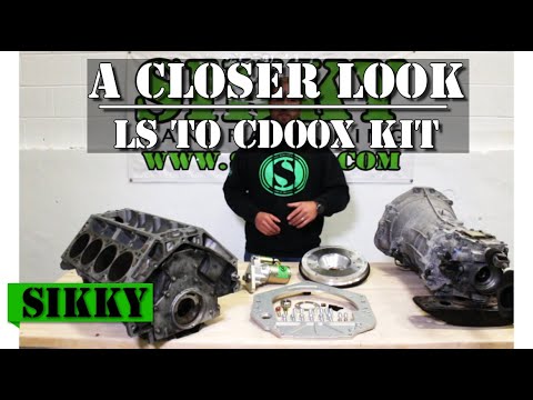 LS to CD009 Transmission Adapter Kit I SIKKY Manufacturing