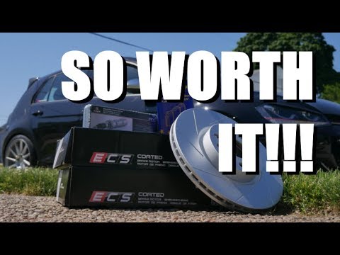Project MK7 GTI gets brake upgrades by ECS