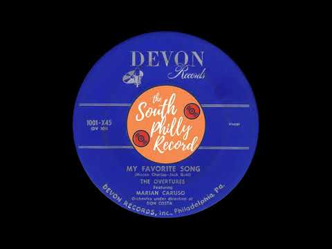 The Overtures feat. Marian Caruso - My Favorite Song (Devon 1952)