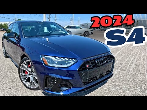 2024 Audi S4 In Navarra Blue Has Every Option You'll Ever Need On A German Sedan