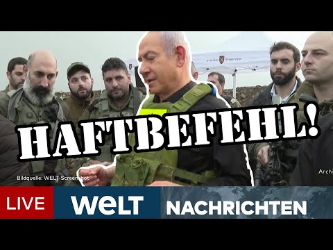 INTERNATIONALER STRAFGERICHTSHOF: Haftbefehle gegen Netanjahu und Hamas-Anführer! | WELT Livestream