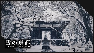 京都右京区の雪が魅せる映画の世界のような神社仏閣3選 l 2025 Shrines and temples surrounded by beautiful snow in Kyoto【ukyo-ku】