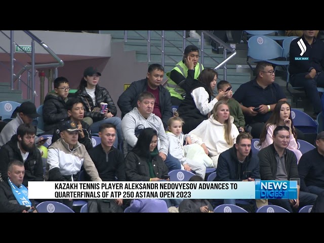 Александр Недовесов АТР 250 Astana Open турниринин чейрек финалына чыкты