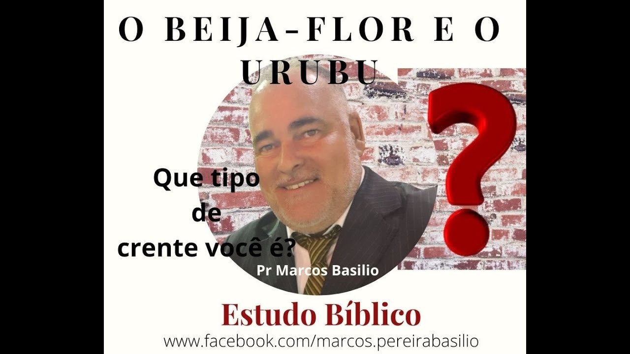 O beija flor e o urubu estudo bíblico.