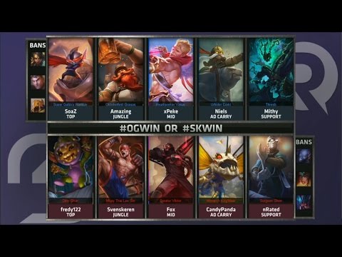 OG vs SK Game 2 Highlights - ORIGEN vs SK GAMING - Week 8 EU LCS SUMMER 2015