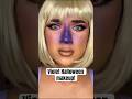Violet Halloween Makeup Halloweenwithshorts Halloween Halloweenmakeup