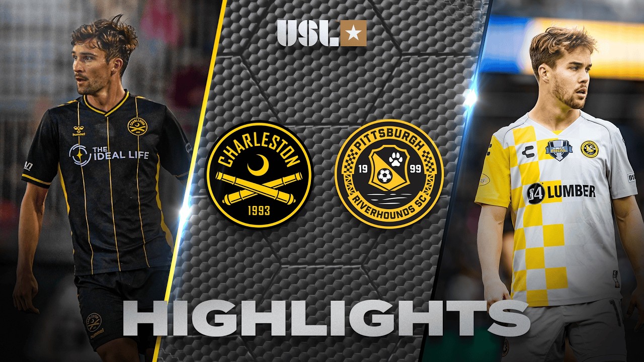 Charleston Battery vs Pittsburgh Riverhounds Highlights