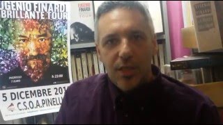 EUGENIO FINARDI al C.S.O.A. PINELLI (Genova) - 05/12/2015