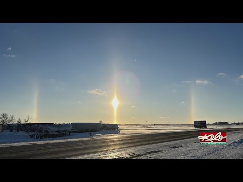 What are sun dogs?