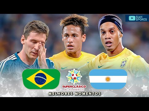 BRAZIL WAS STILL RESPECTED WITH RONALDINHO AND NEYMAR ON THE FIELD THE OPPONENTS TREMED
