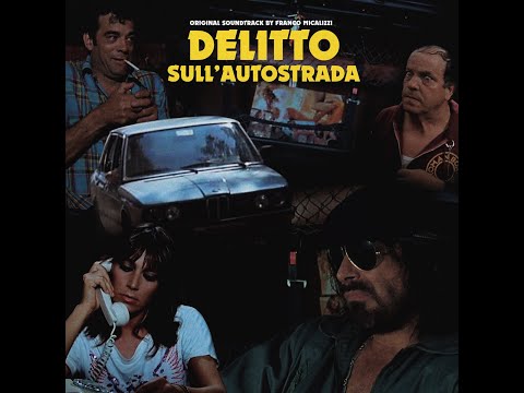 Franco Micalizzi - Delitto Sull'Autostrada - vinyl lp album - Tomas Milian, Bruno Corbucci