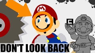 3 Designs for “Don’t Look Back” Levels in Super Mario Maker.