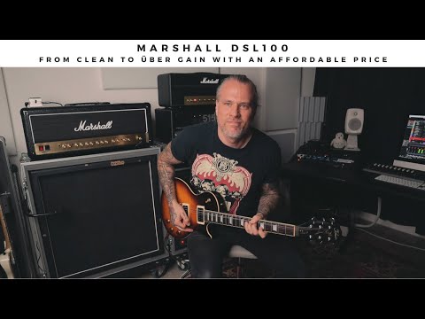 MARSHALL DSL100 - from clean to über gain with an affordable price.
