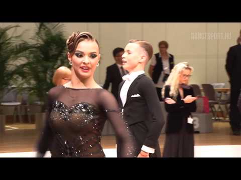 Egor Perepelitsyn - Maria Barykina RUS | Viennese Waltz | WDSF Junior II Standard | GOC 2018