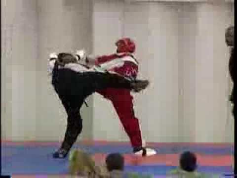 Hamed Firouzi vs Ryan McGriff Round 1 2006 Pan American Internationals Karate Tournament